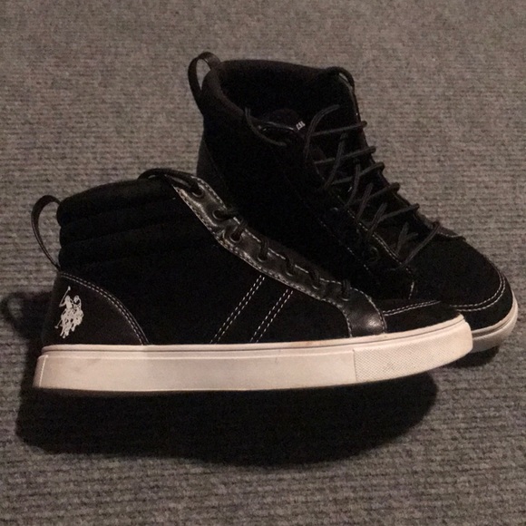 U. S Polo black suede sneakers - Picture 2 of 6